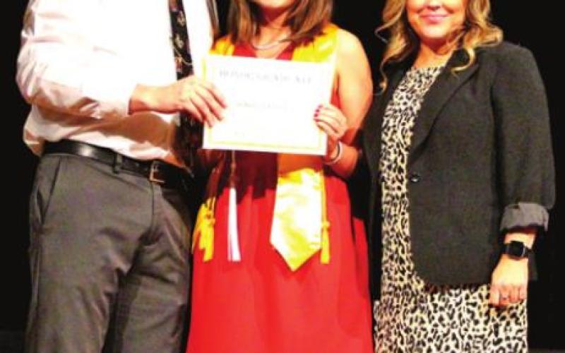 Honor graduates honor educators