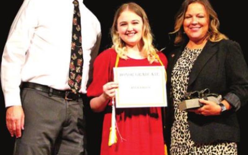 Honor graduates honor educators