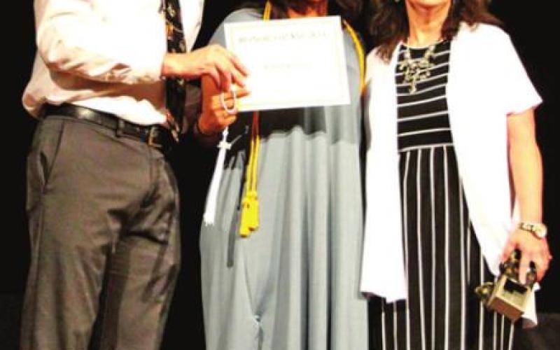 Honor graduates honor educators