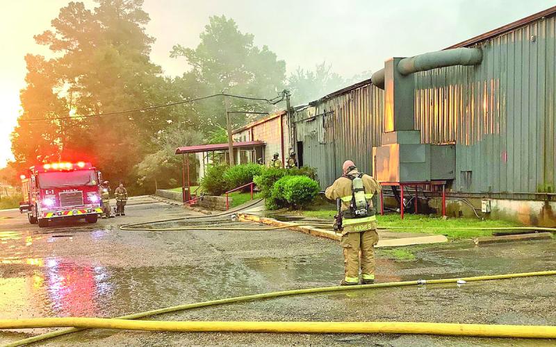 MP Fire Dept. battles fire at bowling alley