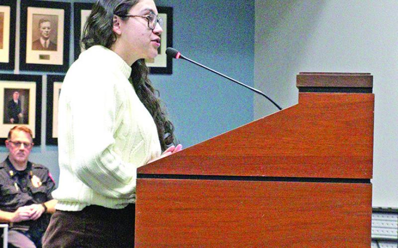 Lupe Herrera, Director of the Mount Pleasant Public Library