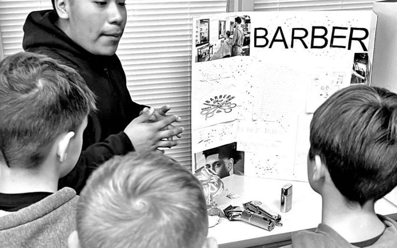 Harts Bluff Middle School AVID Students Explore Careers, College, and Community