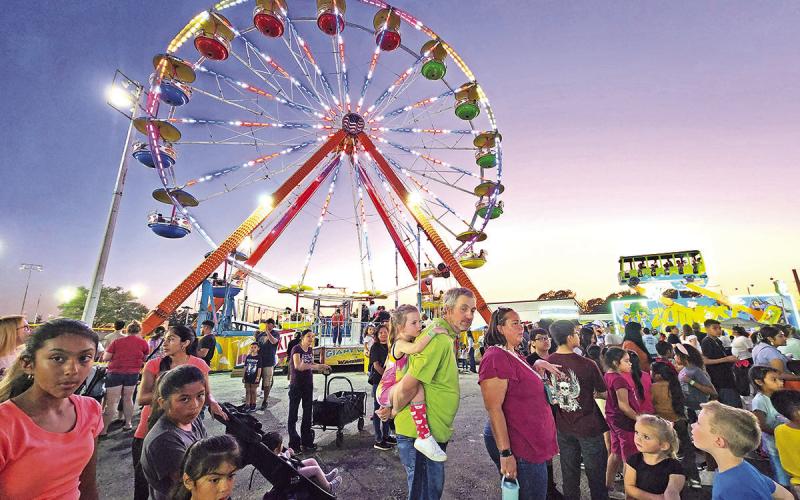 During the last week of September, the weather slowly cooled and brought down the temperatures just enough to let Northeast Texans enjoy the 2024 Titus County Fair without the heat. As always, the theme park rides and carnival games were set up for families. There were food vendors of all kinds, game booths, a taco contest, and local business vendors. TRIBUNE PHOTO / NICOLE KIMBALL