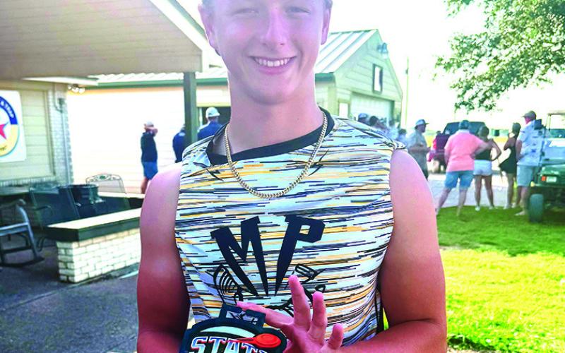 The 2025 State Champion, Lance Albin COURTESY PHOTO