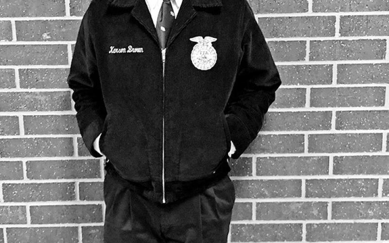 Karson Brown competed in Senior Creed Speaking