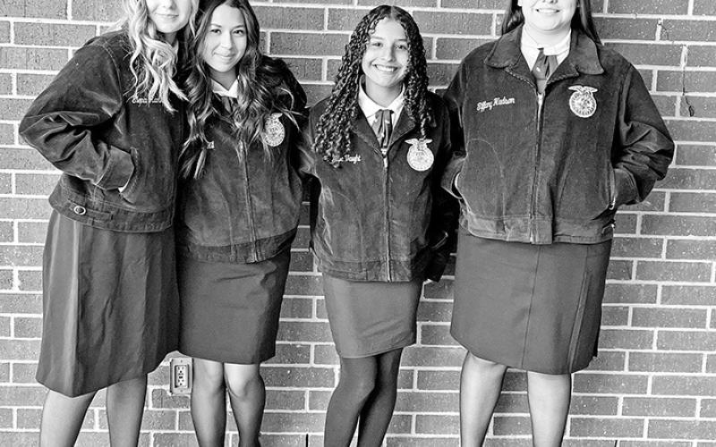 The Greenhand Quiz Team (L to R) Ashley O’brien, Emily Ventura, Pamela Dominguez, and Eufemia Guerrero COURTESY PHOTOS