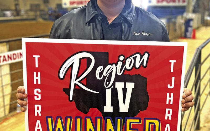 Case Rodgers, currently at 3rd place and in Top 10 in Region IV Rodeo COURTESY PHOTO / LYNDEE RODGERS