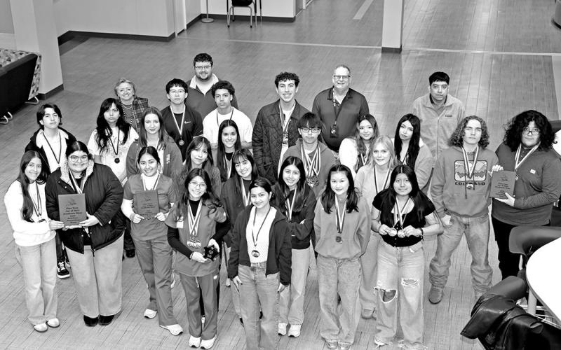 Members of the 2025-2026 MPHS UIL Academic teams Courtesy Photo
