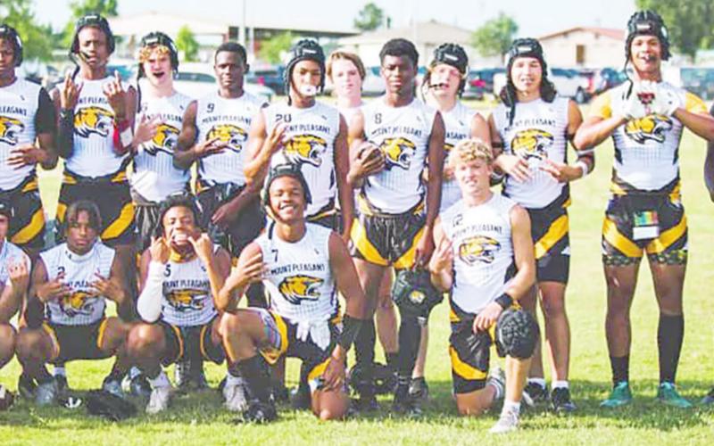 Tigers battle at 7-on-7 state qualifier