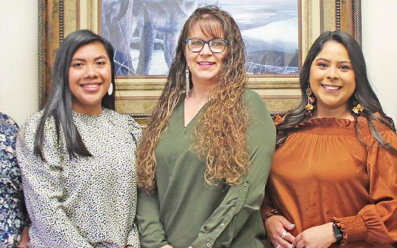 Left to right: Tammi Shelton, Laura Mancias, Amanda Romero, Diana Briceno, Michelle Whorton COURTESY PHOTO