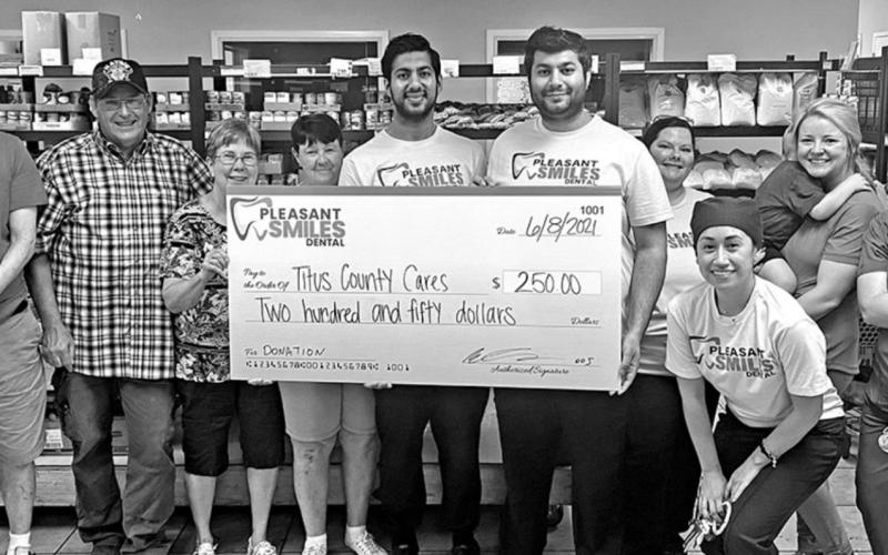Pleasant Smiles Dental lends a helping hand