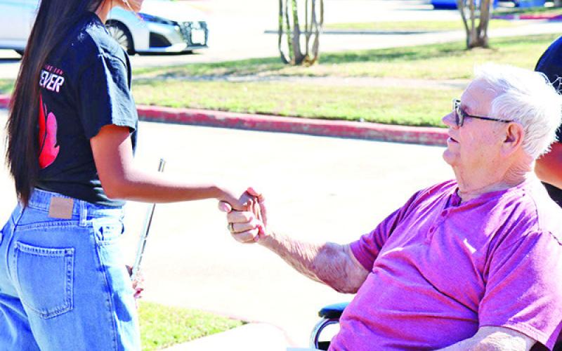 MPHS band, athletes celebrate National Assisted Living Week