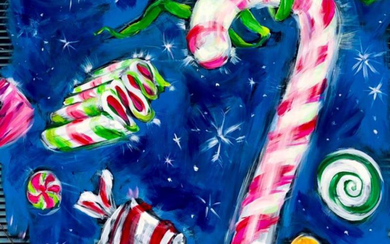 Freeman paints MP with holiday cheer