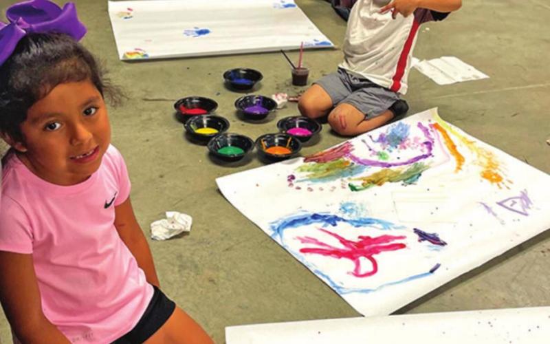Little Bulldogs get creative at Harts Bluff summer school