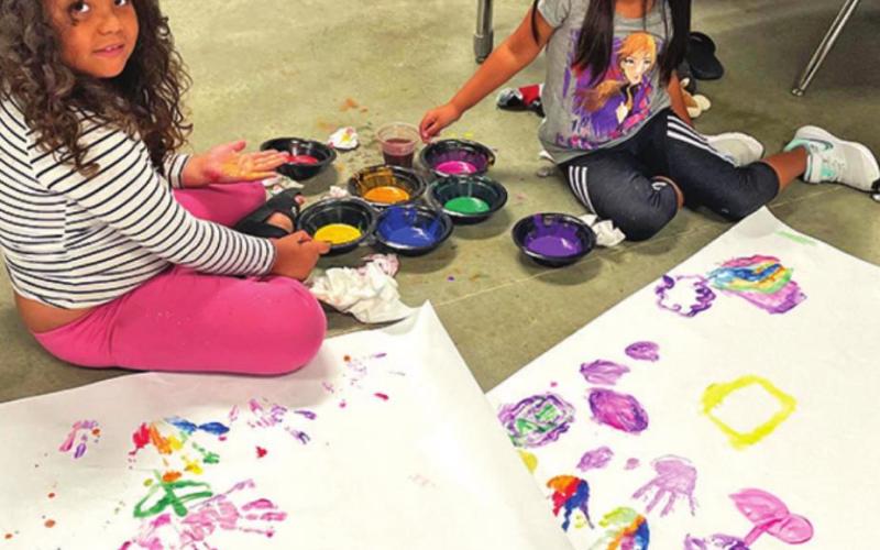 Little Bulldogs get creative at Harts Bluff summer school