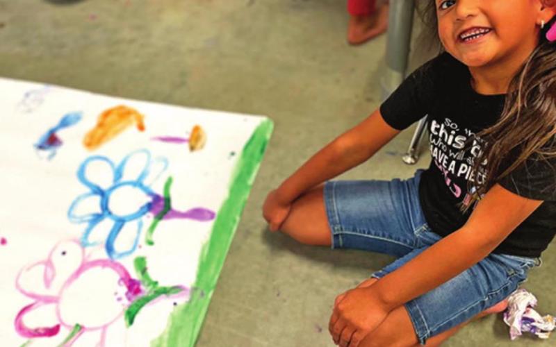 Little Bulldogs get creative at Harts Bluff summer school