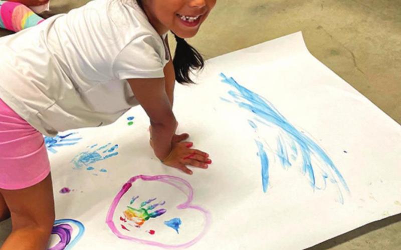 Little Bulldogs get creative at Harts Bluff summer school