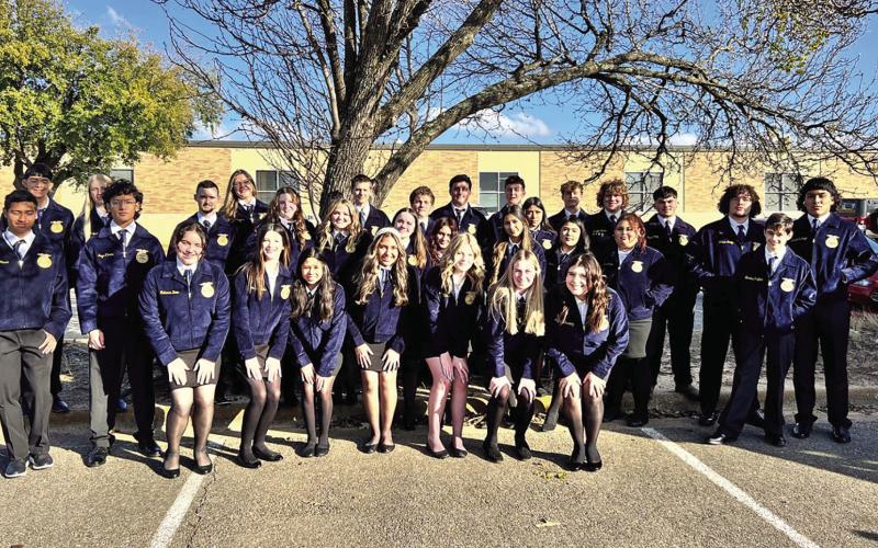 MPHS FFA District Convention attendees COURTESY PHOTOS