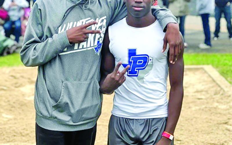 Brahmas Hodges, Johnson fly to state track meet
