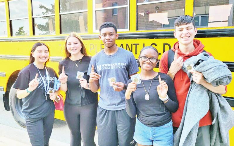 From left: Ilse Ojendis, Tawnny Swanson, Donovan Young, Makiah Gholston, Angel Quistian COURTESY PHOTO