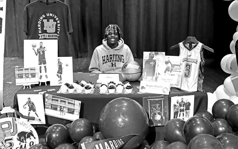 Reggie Webster to Harding University COURTESY PHOTOS