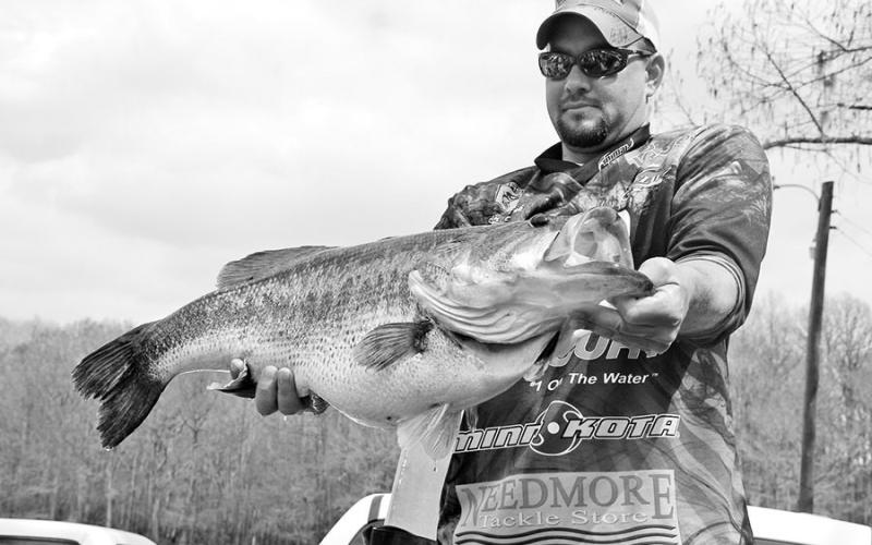 The biggest Texas bass ever documented as a recapture belongs to Sean Swank of DeBerry. Swank’s 16.07 pounder caught in March 2011 was identified as the 16.17 pounder Keith Burns of Jefferson caught at Caddo a year earlier. The fish currently occupies two spots among the Texas Top 25 heaviest bass of all-time. (TPWD PHOTO)