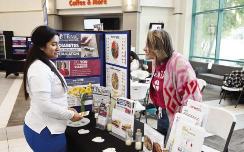 Titus Regional Medical Center’s annual heart health fair was held Saturday. For more photos, see page 2. TRIBUNE PHOTO / LINCOLN OGLESBY
