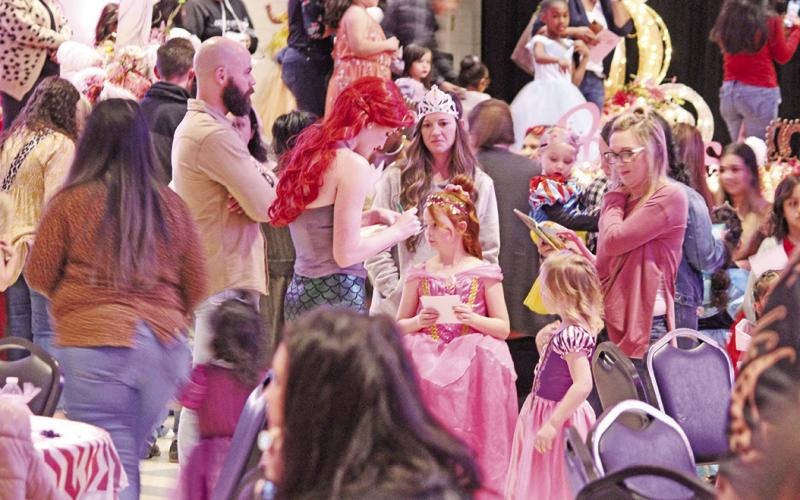 Princess ball entertains children to support children