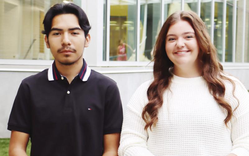 Band Beau and Sweetheart, Oscar Castellanos and Zoe Newman