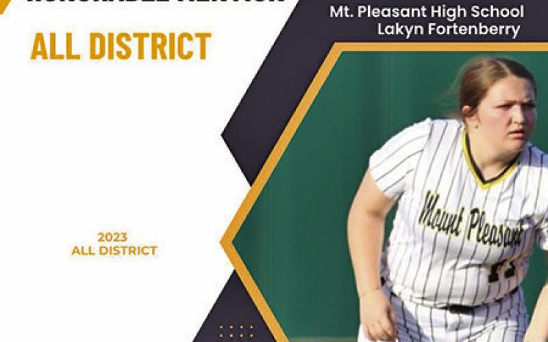Lady Tiger softball receives all-district awards