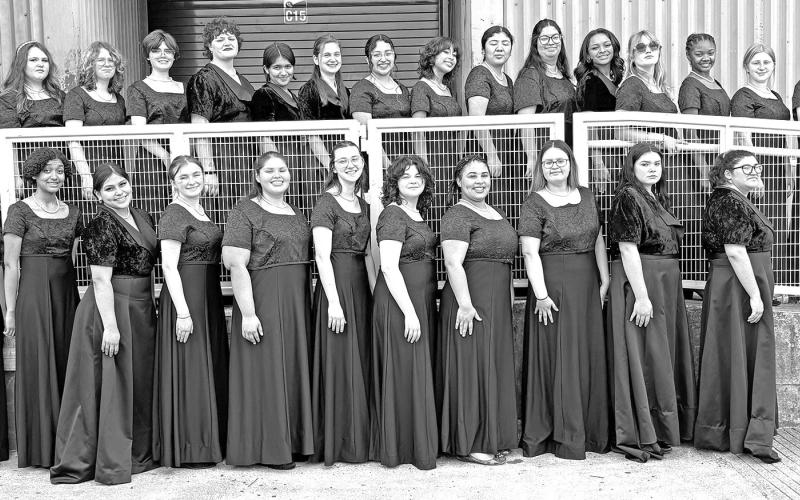 The Mount Pleasant High School Women’s Choir Courtesy Photo