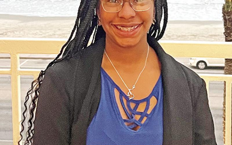 Wallace sixth-grader, Jaliyah Brown, Who’s Who award recipient COURTESY PHOTO