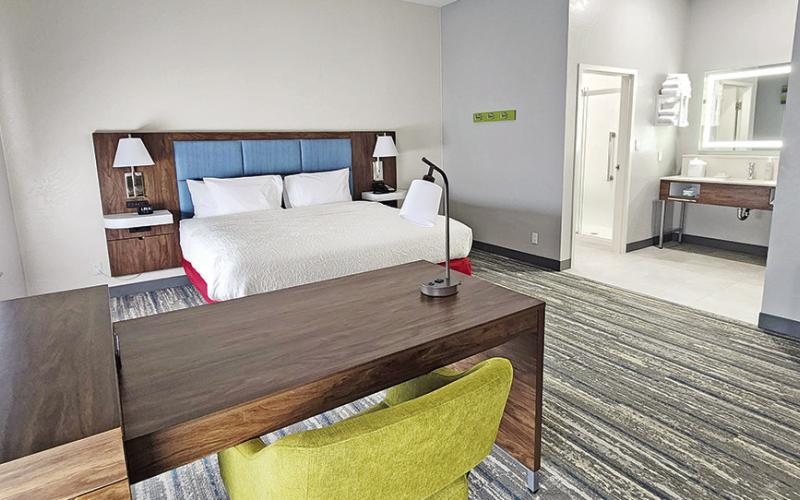 Renovations to the rooms, sporting newer and more modern tastes