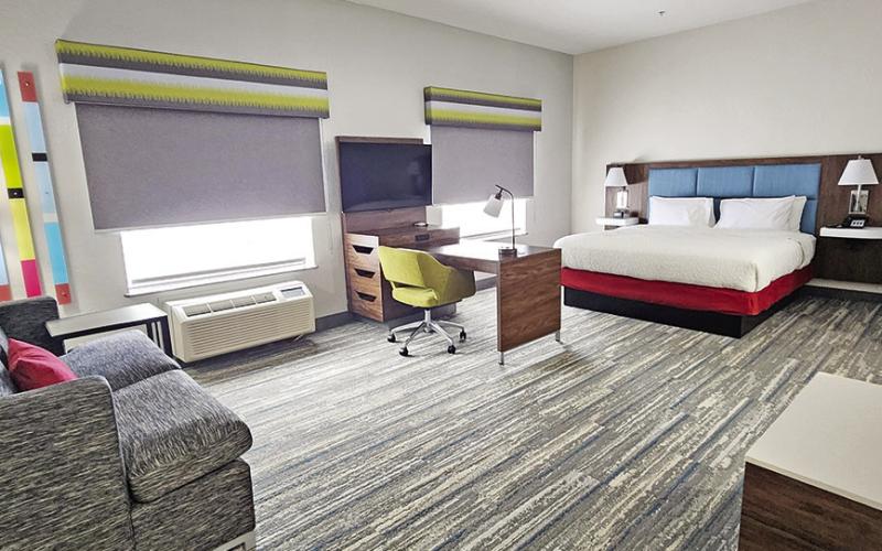 Hampton Inn reveals new looks behind the red ribbon