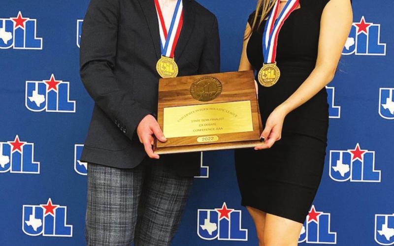 Sanders, Sekulic bring home UIL CX State semi-finalist medals