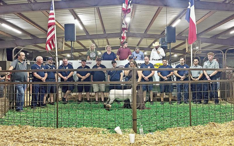Showing Love, support at the fair