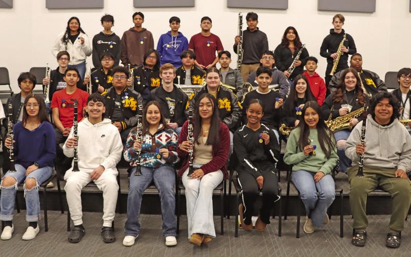 MPHS Goin’ Gold Band Solo and Ensemble State Qualifiers COURTESY PHOTO