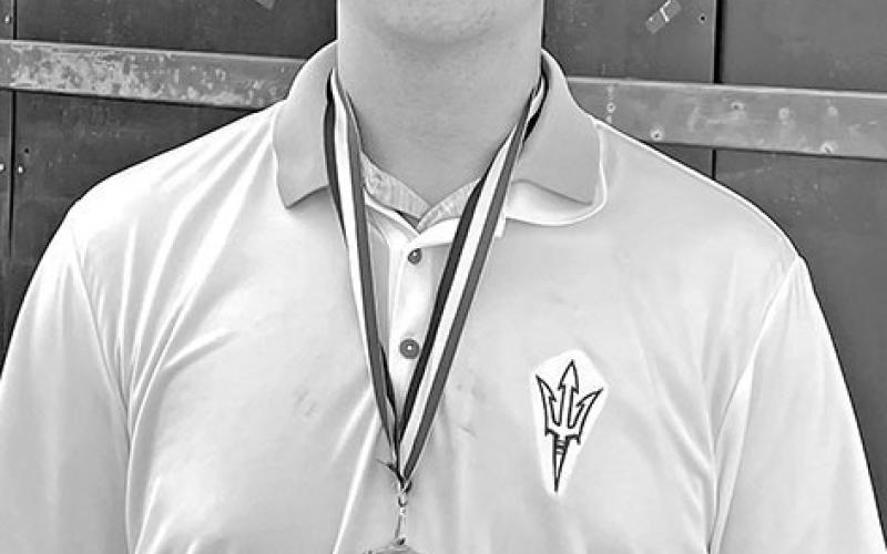 LJ Vance advanced to the Regional Golf Tournament with a round of 82 at MPCC on Monday, March 31st. COURTESY PHOTO