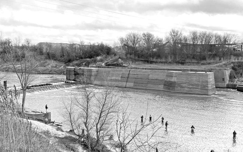 The old Lock and Dam on the Trinity River at the State Highway 7 crossing between Crockett and Centerville is a historic white bass hotspot for bank fishermen. The fishing is always best when the river is moving along at a leisurely clip and well within its banks. Access fees are required. (Courtesy Photo Lock N Dam Marina)
