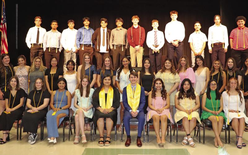 The Mount Pleasant High School Class of 2023 Top 10% Honor Graduates COURTESY PHOTOS