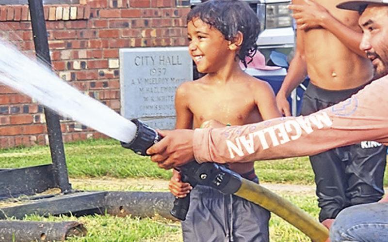 Talco Volunteer Fire Department helps kids