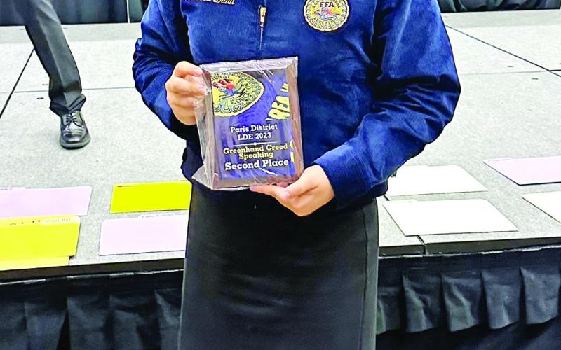MPHS FFA students advance to area contest