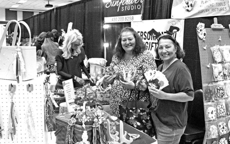 Gifts from Helping Hands were available at Deck the Halls Holiday Bazaar.