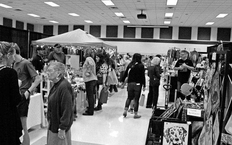 Community shops at Holiday Bazaar