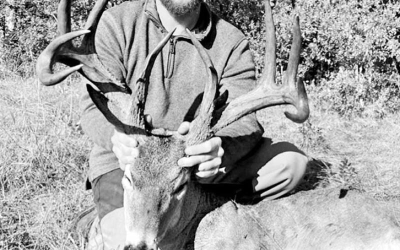Graham Breeden of Terrell arrowed the heavy 11-pointer he called “Browser” while hunting from a ground blind on the family’s 1,100 cattle ranch in Kaufman County. The buck has been has been rough scored at 163 gross, according to the Boone and Crockett scoring system.