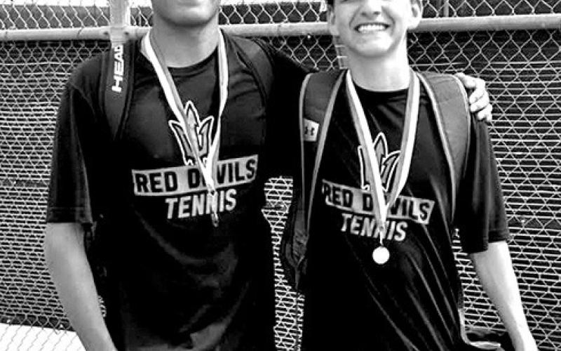 Chapel Hill High School Tennis shines at Melissa Tournament