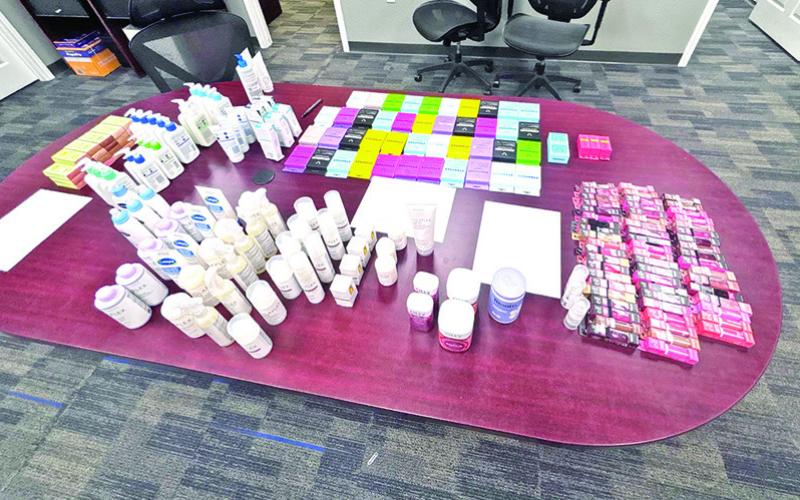 MPPD finds $1,500 worth of products stolen from Walgreens Photo courtesy of MPPD