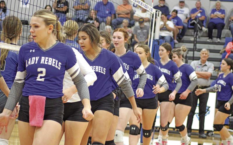The Rivercrest Lady Rebels claimed eight spots on the 18-2A all district team, including three superlative awards.