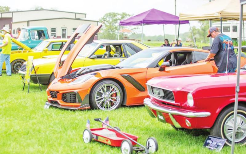 The car show welcomes all entries, whether it be a brand new muscle car or a restored classic. This car show will go on all day at Happy Birthday USA. COURTESY PHOTOS