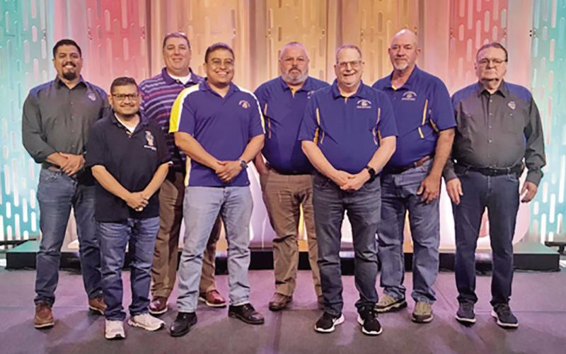 All eight members of the Team of Eight were present for the conference. COURTESY PHOTO